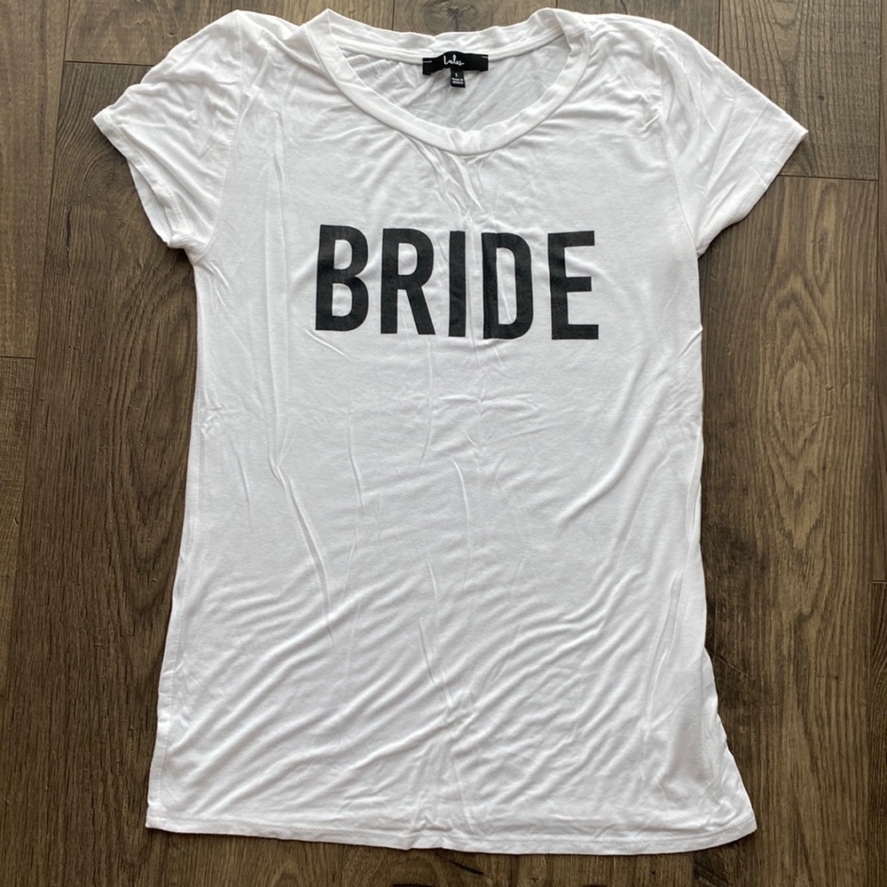 Lulu’s Bride to Be White Tee